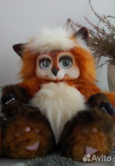 Лисенок иньерьерная игрушка