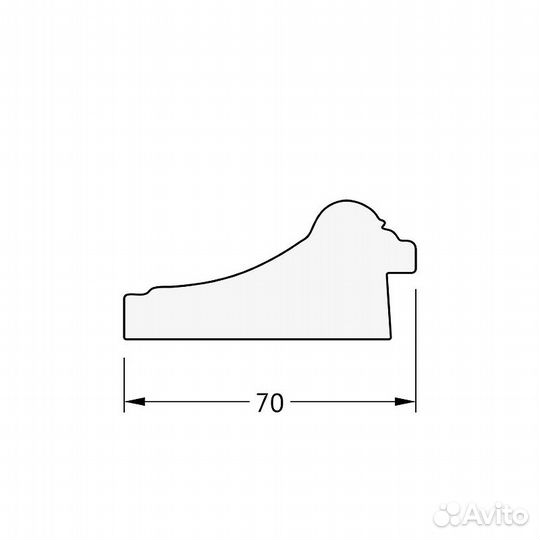 Зеркало Evoform Exclusive 53х43 BY 3354 с фацетом