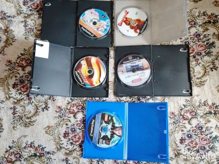 Игровые диски на ps2