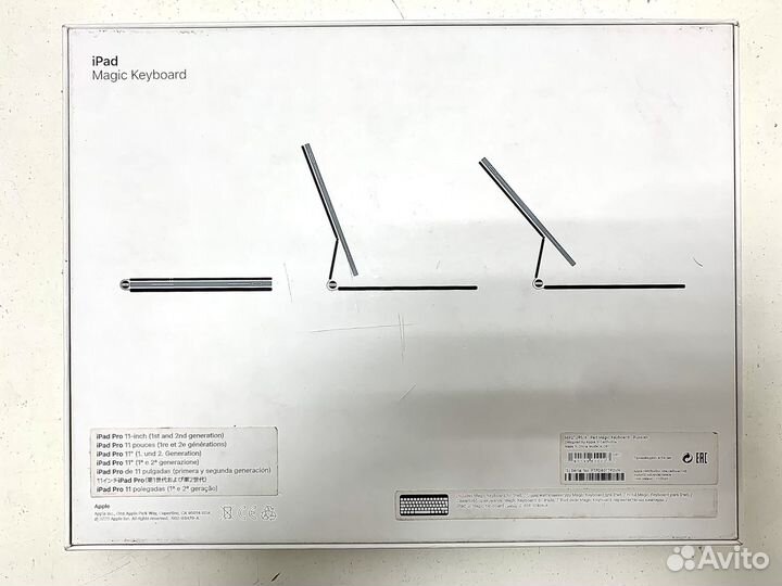 Клавиатура apple magic keyboard 2 A2261 оригинал