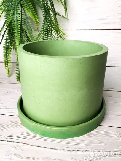 Горшок для цветов бетон