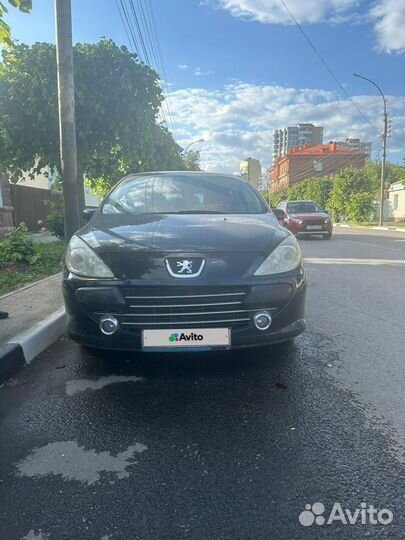 Peugeot 307 1.6 AT, 2007, битый, 160 000 км