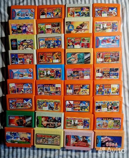 Картриджи для dendy 8 bit