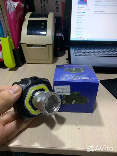 Фонарь налобный Следопыт SL-831