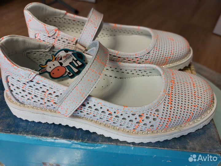 Туфли для девочки 34 размер