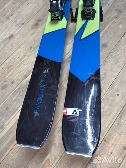 Горные лыжи 188 Fisher Ranger 108 TI