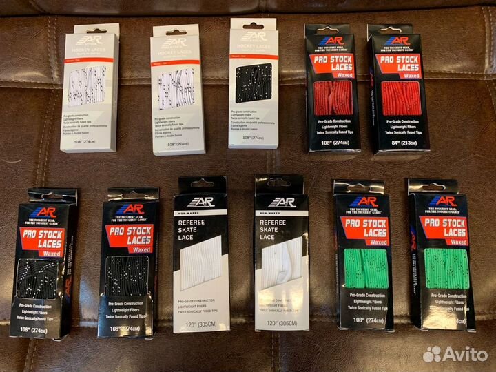 Хоккейные шнурки A&R Pro Stock c пропиткой