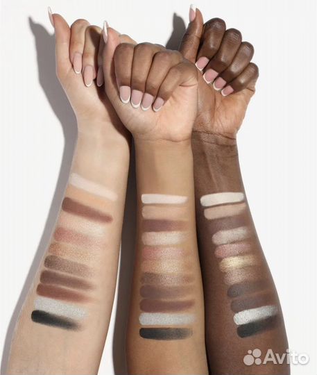 Палитра теней 16 цветов