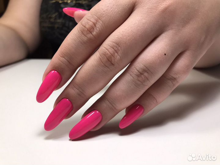 Маникюр с покрытием гель-лаком