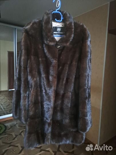 Шуба норковая 42 44 бу