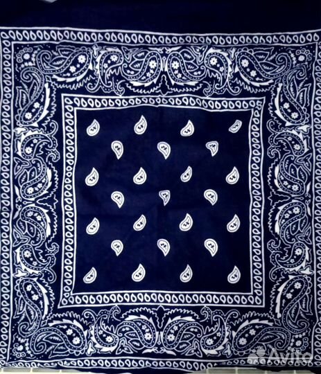 Бандана тёмно-синяя