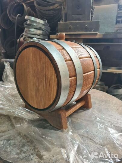Бочка дубовая 5; 10; 15л. Апшеронский дуб