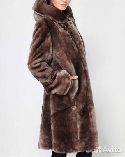 Шубка мутоновая, б/у, в отл. состоянии, р 46-48