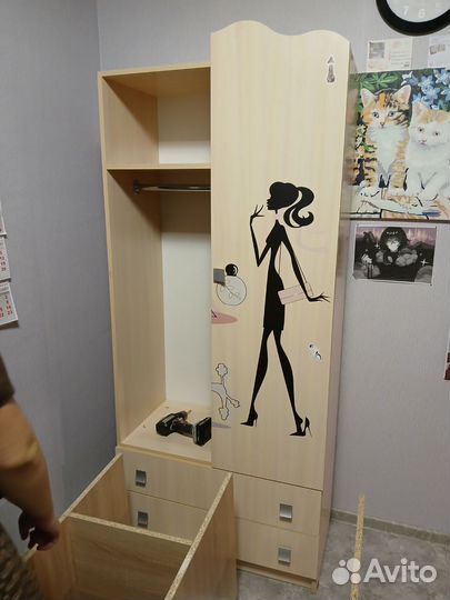 Шкаф Париж для девочки