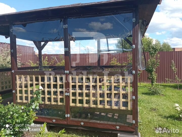 Мягкие окна на дачу Производство и монтаж под ключ