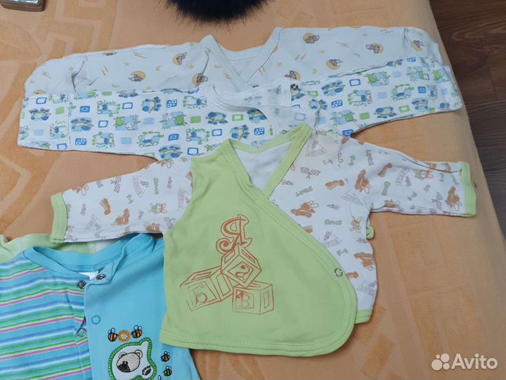 Вещи на грудничка пакетом 53-56-62