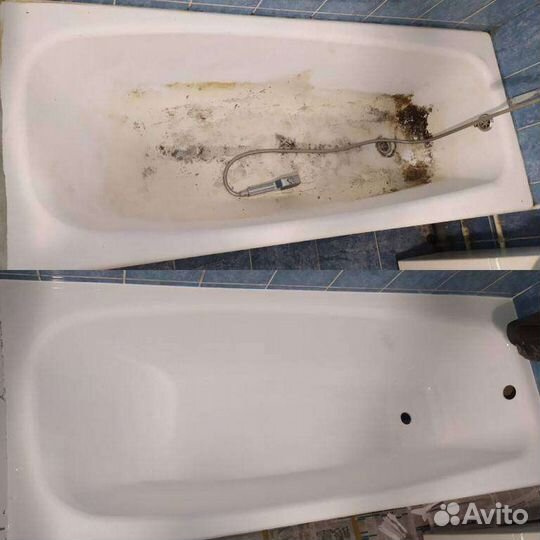 Реставрация ванн жидким акрилом