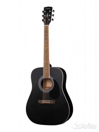 W81E-wbag-BKS Электро-акустическая гитара, черная