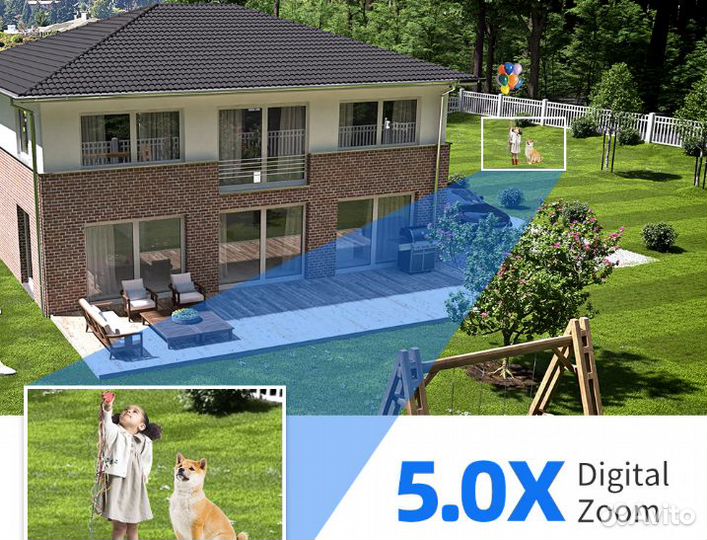 Уличная камера видеонаблюдения Wi-Fi Hiseeu