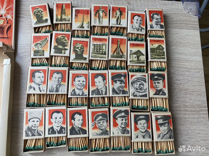 Коллекционные спички, 20 лет полету Гагарина