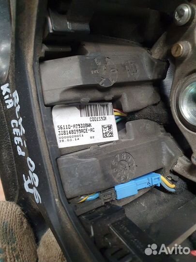 Рулевое колесо (руль) с мульти кнопками Kia Ceed 2