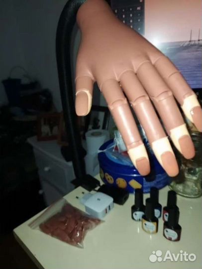 Рука модель тренажер для маникюра
