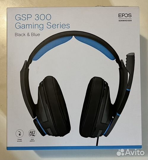 Наушники sennheiser gsp300