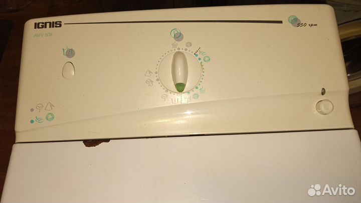 Вертикальная стиральная машина ignis