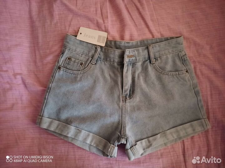 Женские джинсовые шорты