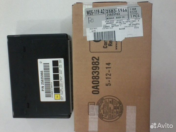 Module body control на Chevrolet tahoe gmt 900 LT