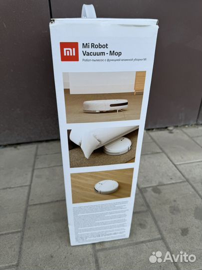 Робот пылесос xiaomi mi robot vacuum mop