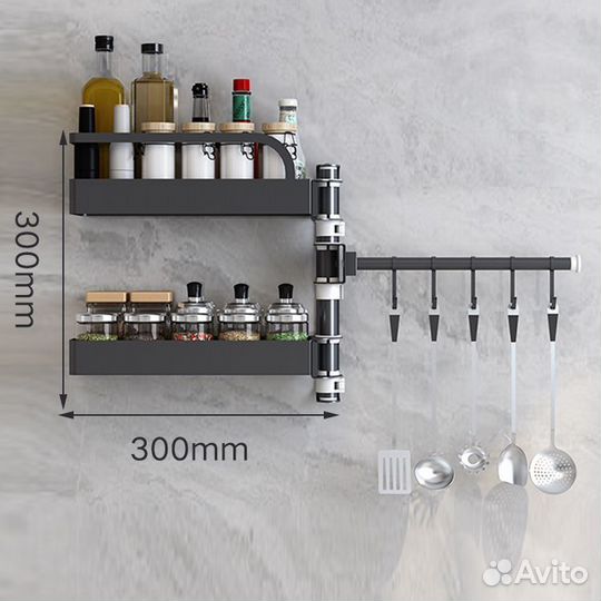 Кухонная полка Икея нержавейка
