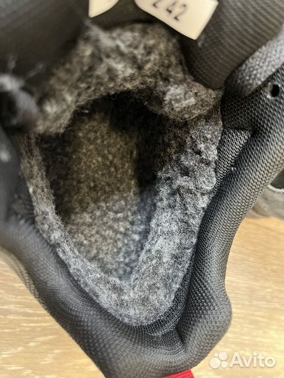 Кроссовки зимние на меху Adidas zx 750 мужские