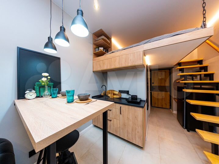 Апартаменты-студия, 16,4 м², 4/10 эт.