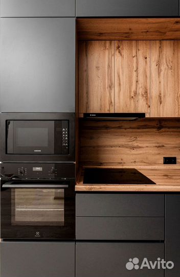 Кухонный гарнитур на заказ под ключ