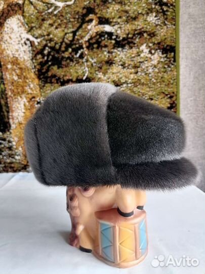 Меховая мужская кепка