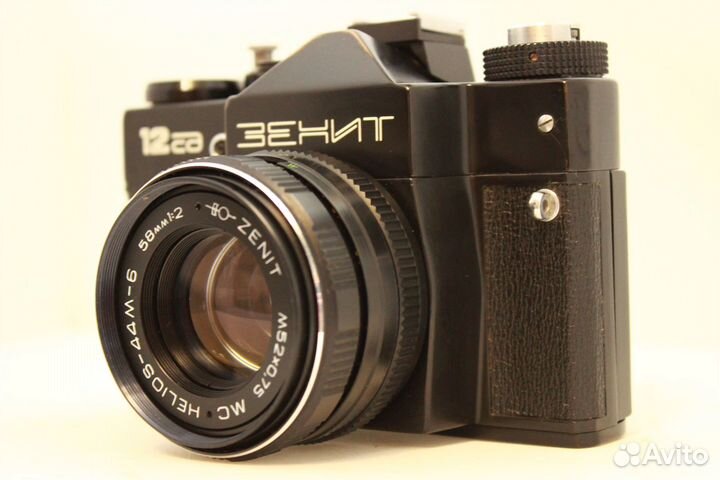Фотоаппарат Зенит 12сд Объектив Helios 44m-6 MC