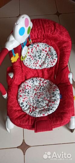 Шезлонг детский chicco balloon