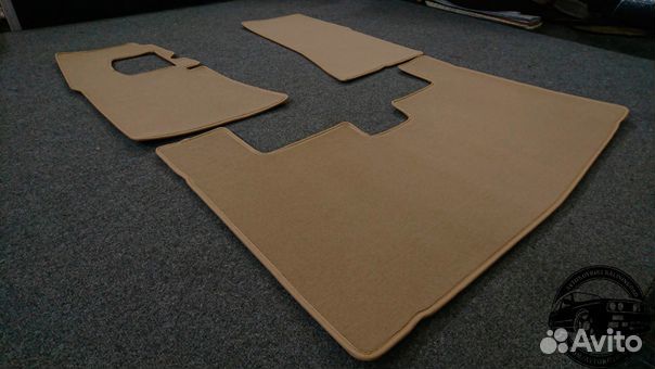 Автоковрики для Москвич 407, бежевые