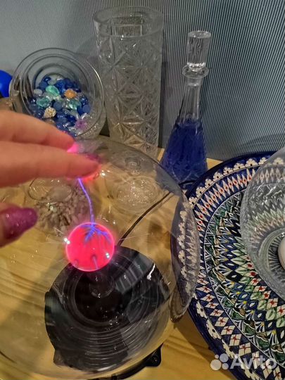 Магический шар Тесла/ светильник - ночник