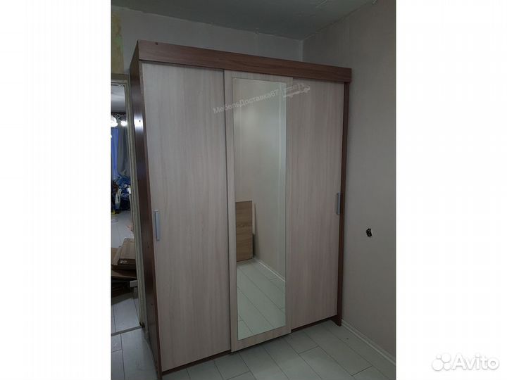 Шкаф-купе 1,65м (без зеркала, - с зеркалом)