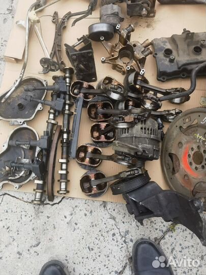 Двигатель разобран infiniti qx56de Ниссан армада