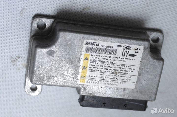 Блок SRS Шевроле Каптива