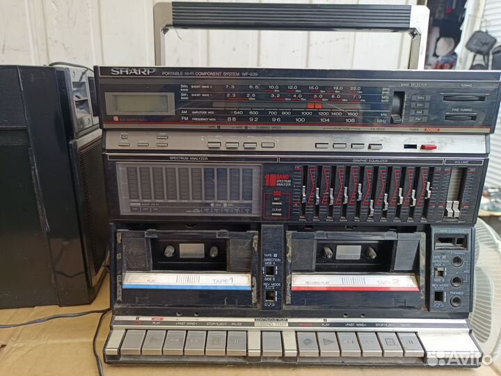 Магнитола sharp wf 939