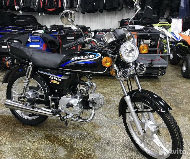 Мопед motoland альфа 11 PRO-sport
