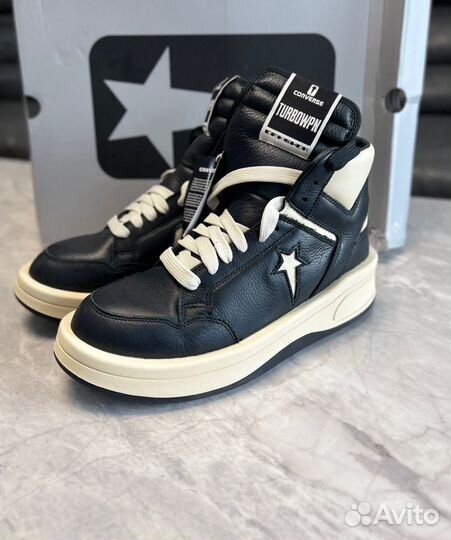 Кеды Rick Owens x Converse Turbowpn