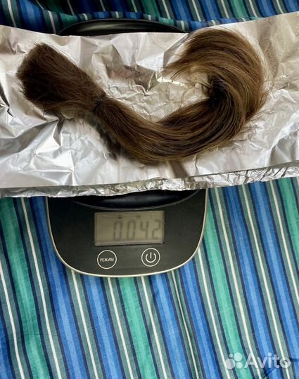 Срез Натуральных Русых Волос