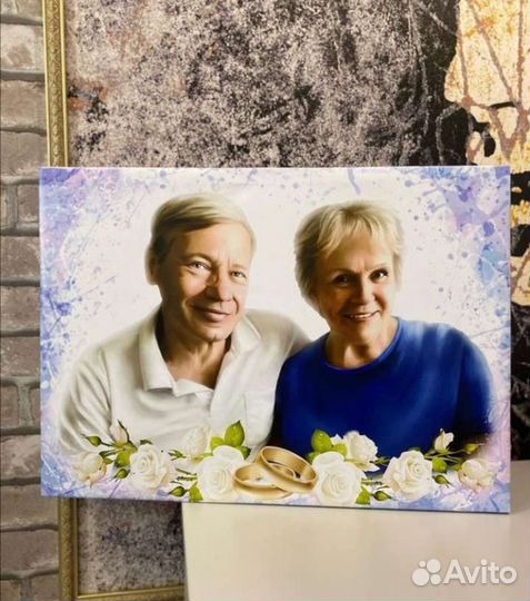 Цифровой портрет по фото на заказ