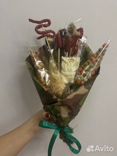 Мужские букеты съедобные