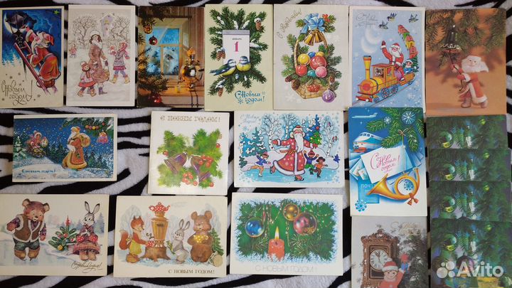 Открытки ссср.Карточки.Чистые.Привезу